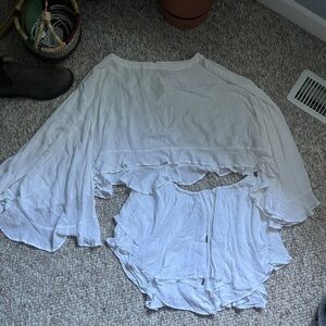 Free people Delilah skirt set